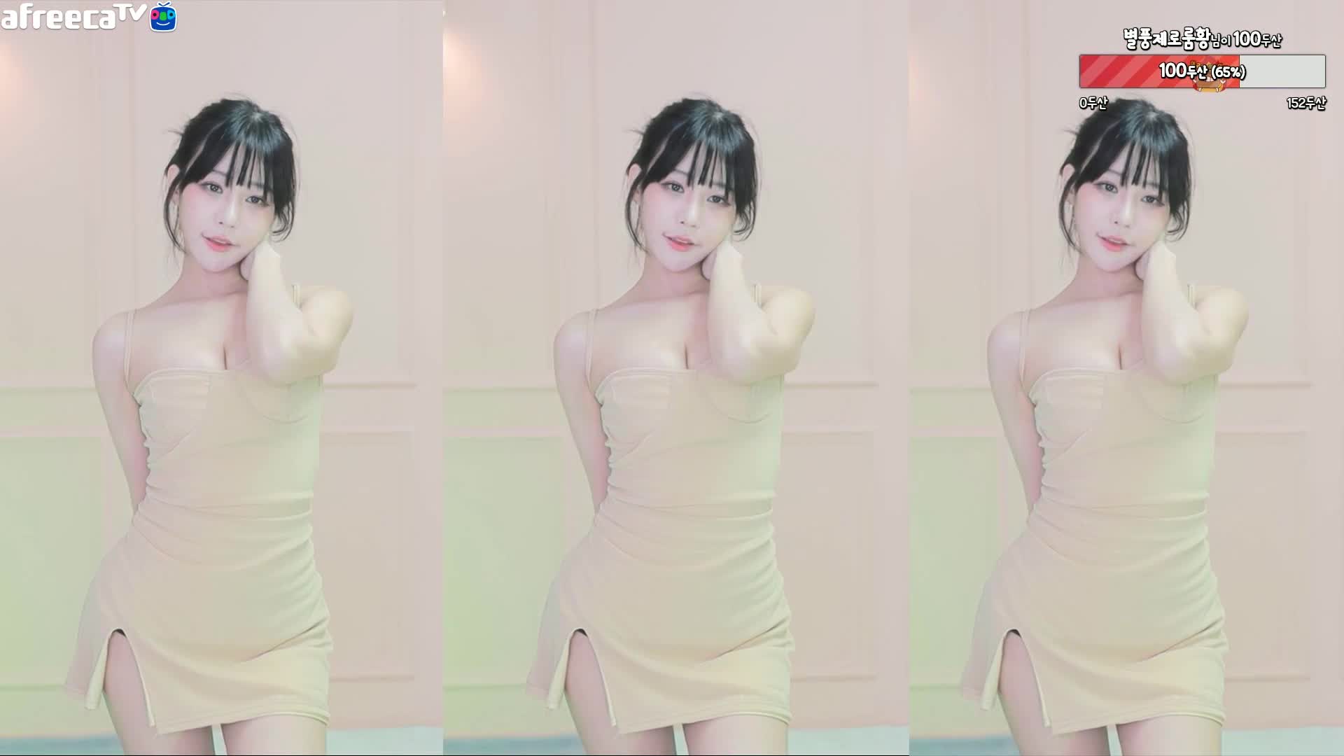 韩国BJ【하루-韩璐】精华片段~抖胸热舞~极品大奶【110V】 (15)