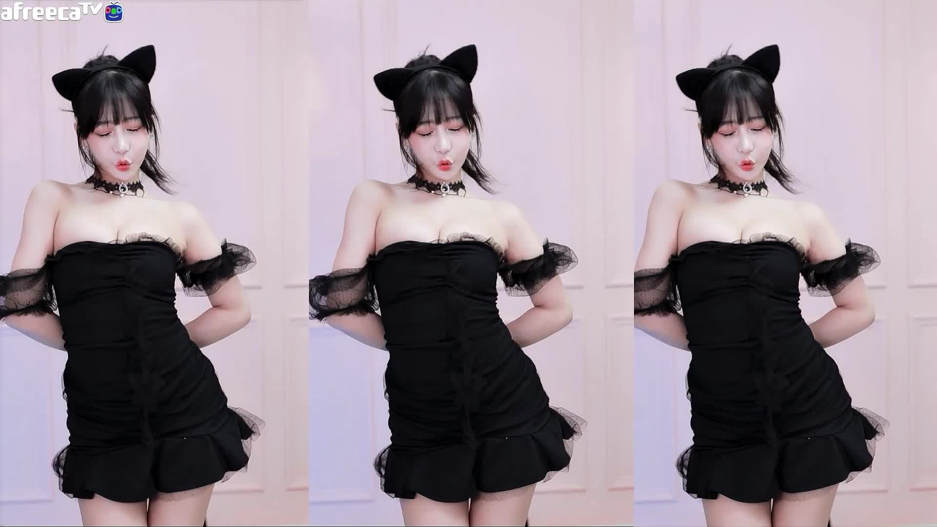 韩国BJ【하루-韩璐】精华片段~抖胸热舞~极品大奶【110V】 (49)