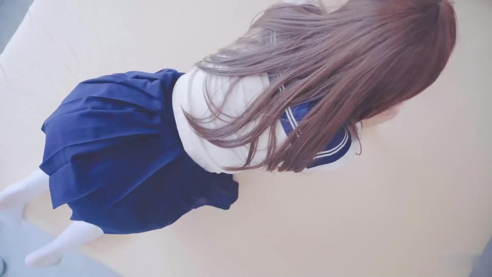 白虎援交少女【米胡桃MeeHuTao】清纯白丝~性感美腿~内射嫩穴【83V】 (61)