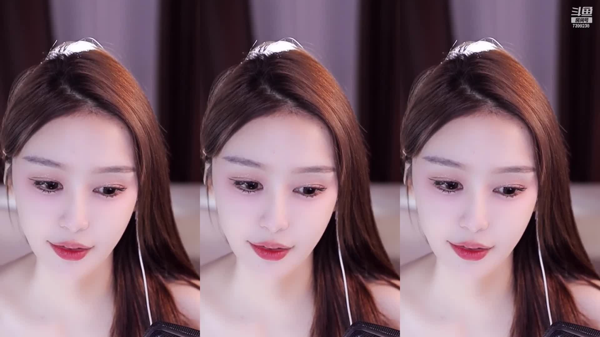 斗鱼主播【Rose肉阿】高价定制 情趣丁字疯狂揉胸欢音坐莲 漏毛艳舞【100V】 (34)