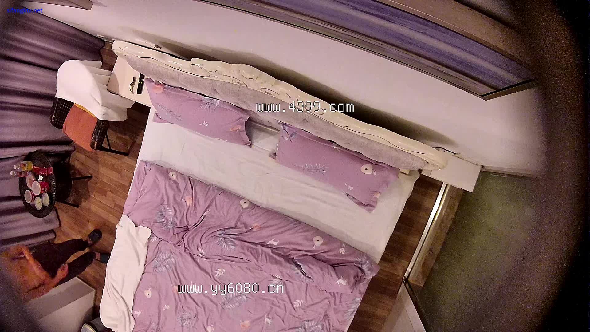 20240118蓝色真丝睡衣黑长直的极品诱惑很骚会撩