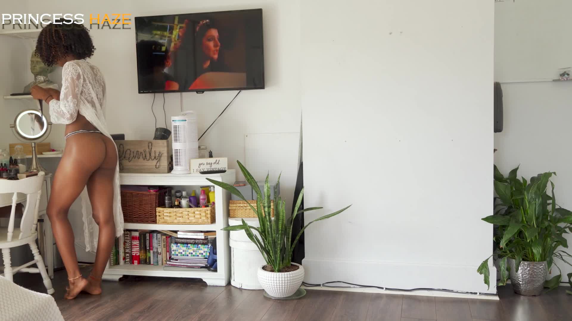 【自整理】果然是种族优势，黑珍珠的大屁股真的不是一般的翘！[100v] (24)