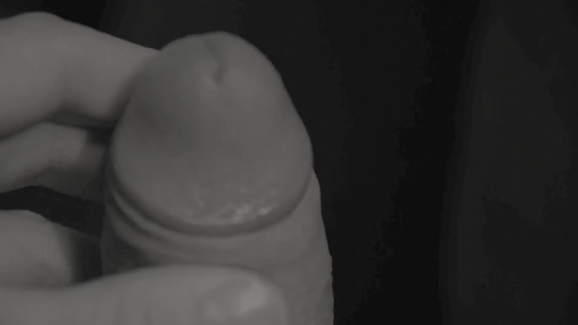 Extreme close up cumshot in slow motion of a hard big cock (ph5df49f5231086)