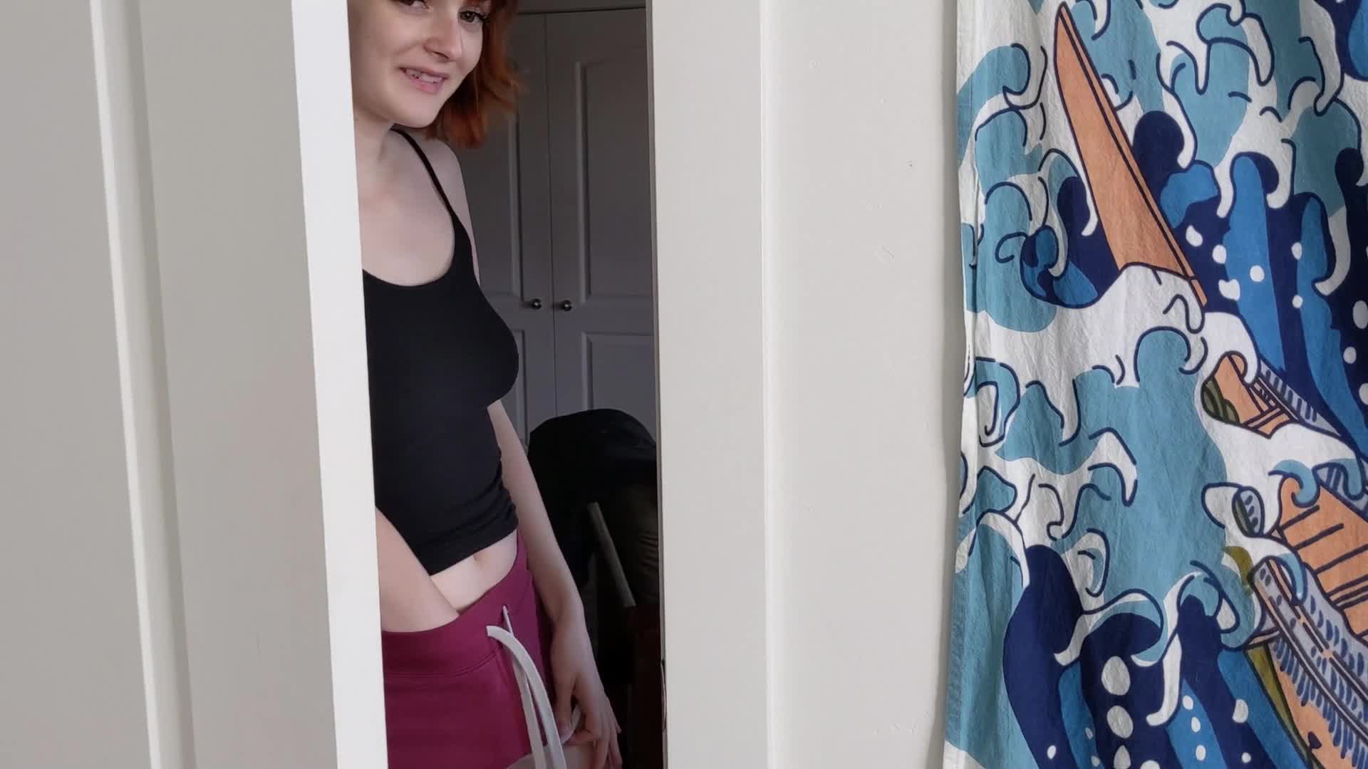 Free Use Home： Big Dick Roommate Caught Masturbating