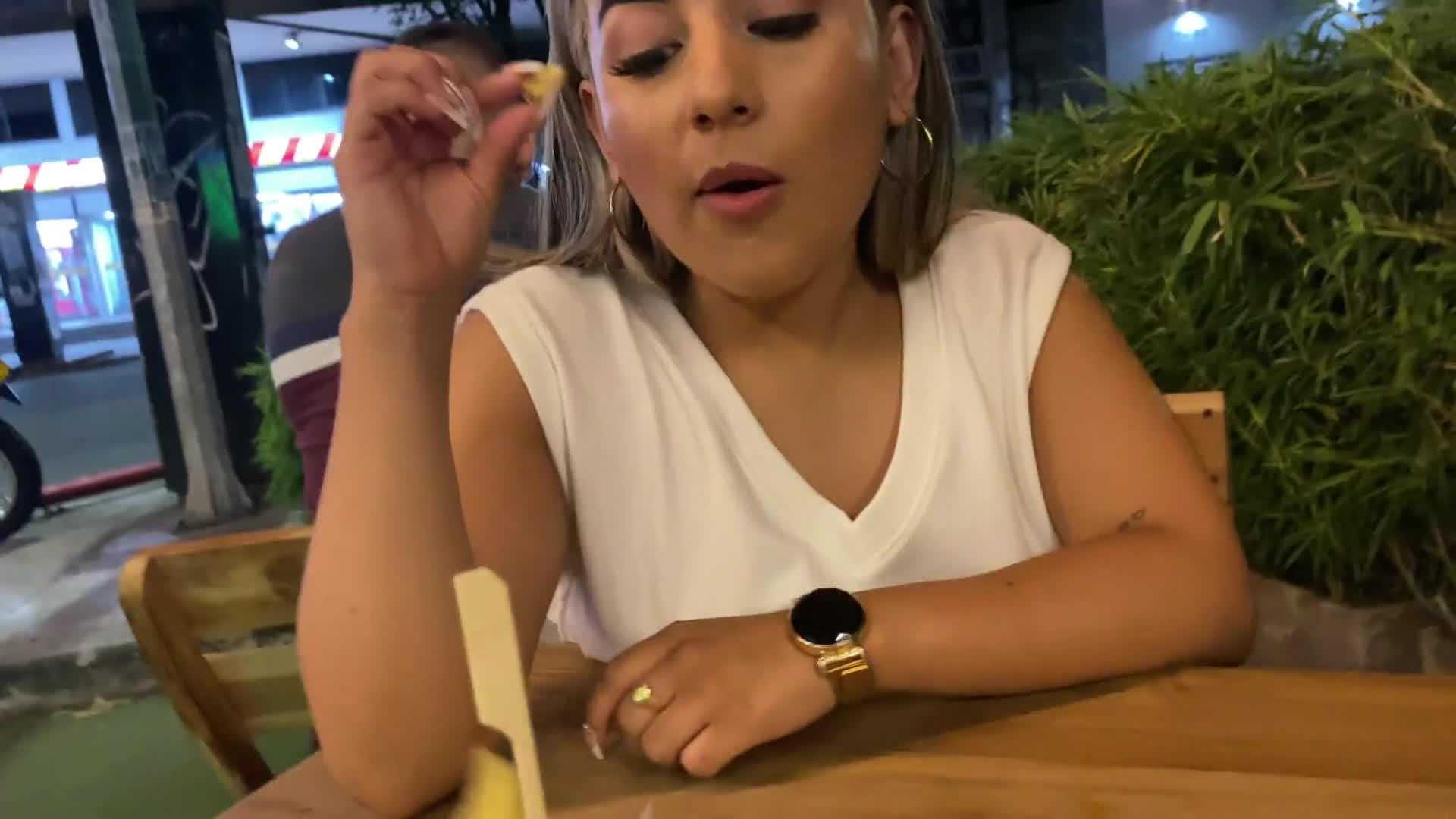 He touches my hot pussy and I let him help me to squirt!!! Naty delgado (ph6141264b4552e)