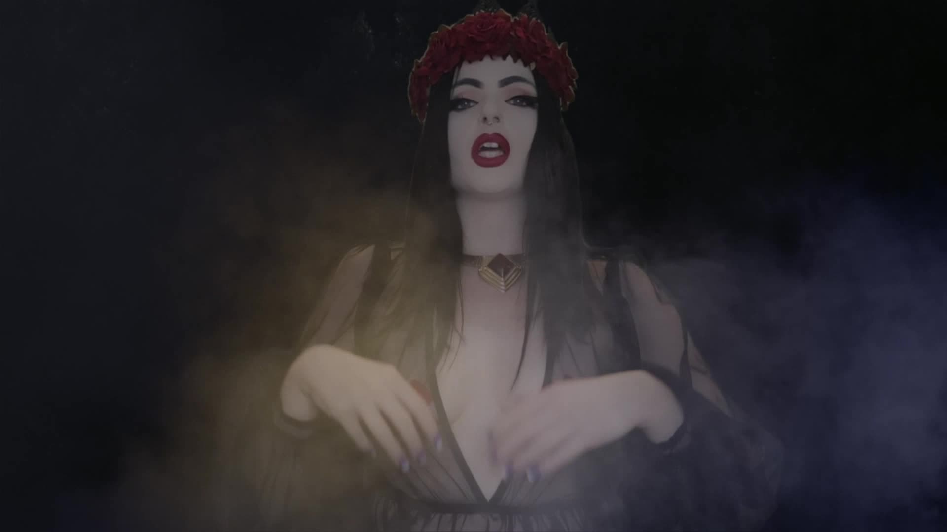 Very Special Treat for my onlyfans.... Witches Love Spell Fu.._2020-01-11 23_24_59_1