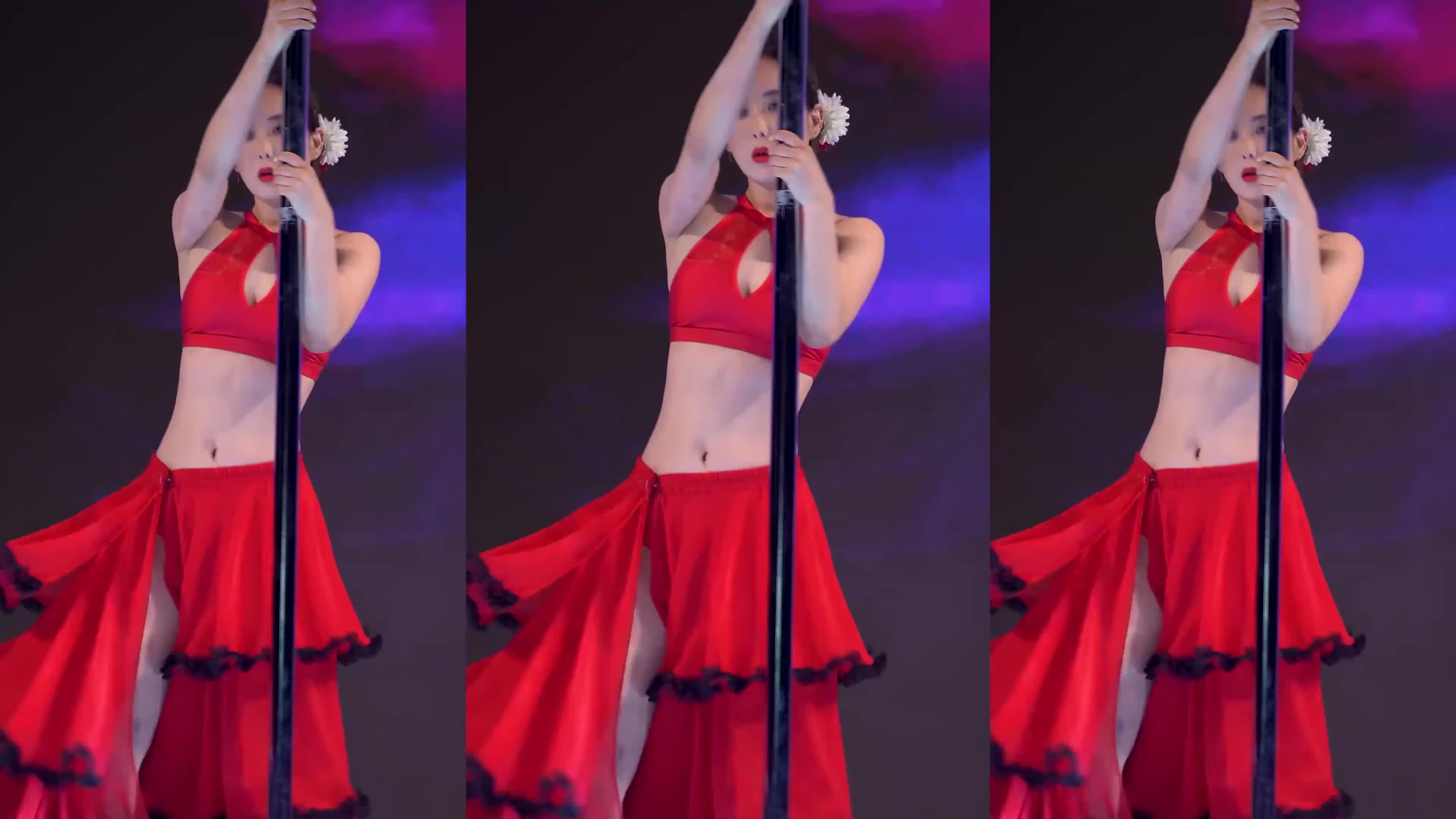 太美了，韩国美女钢管舞劲爆表演，视觉美感享受