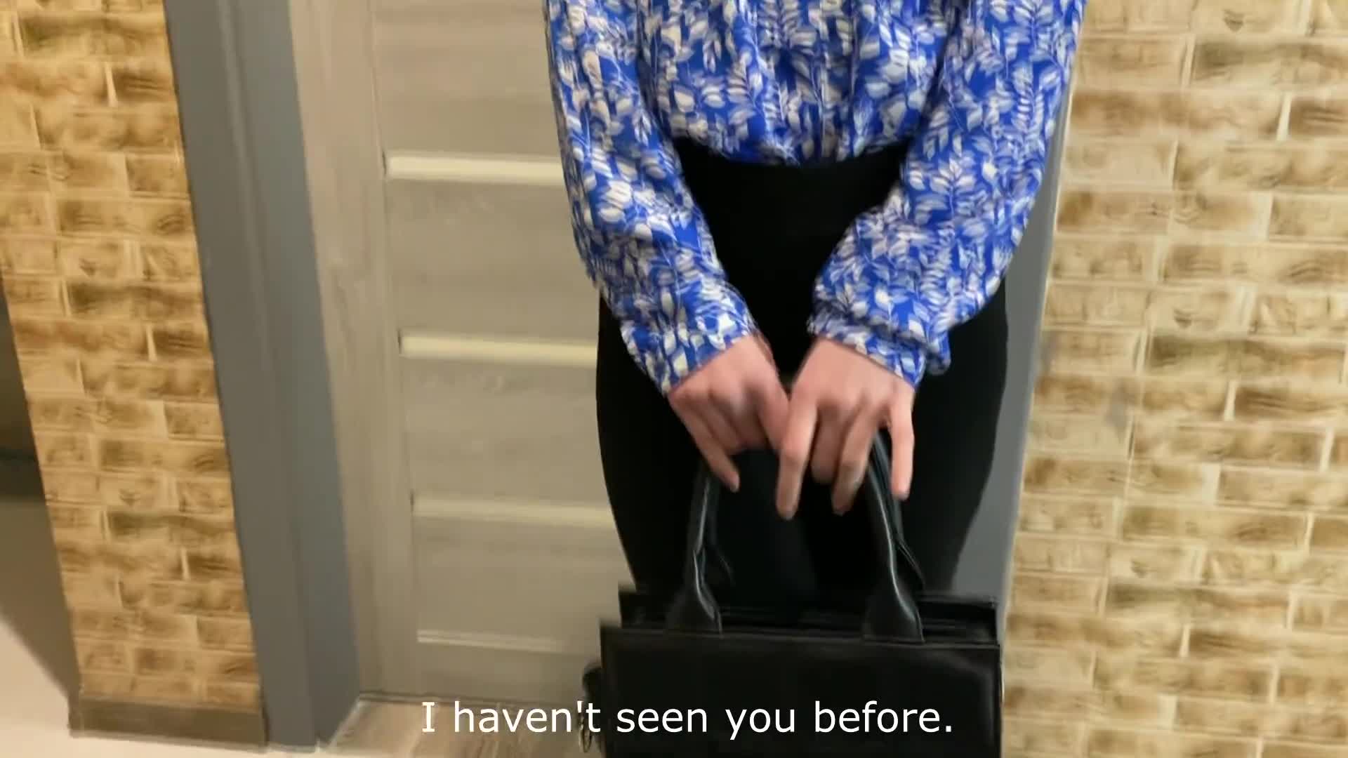 0043 - SHE GAVE HER NEIGHBOR A JUICY BLOWJOB WHILE HER HUSBAND WAS AT WORK (6453e99be3e4c)