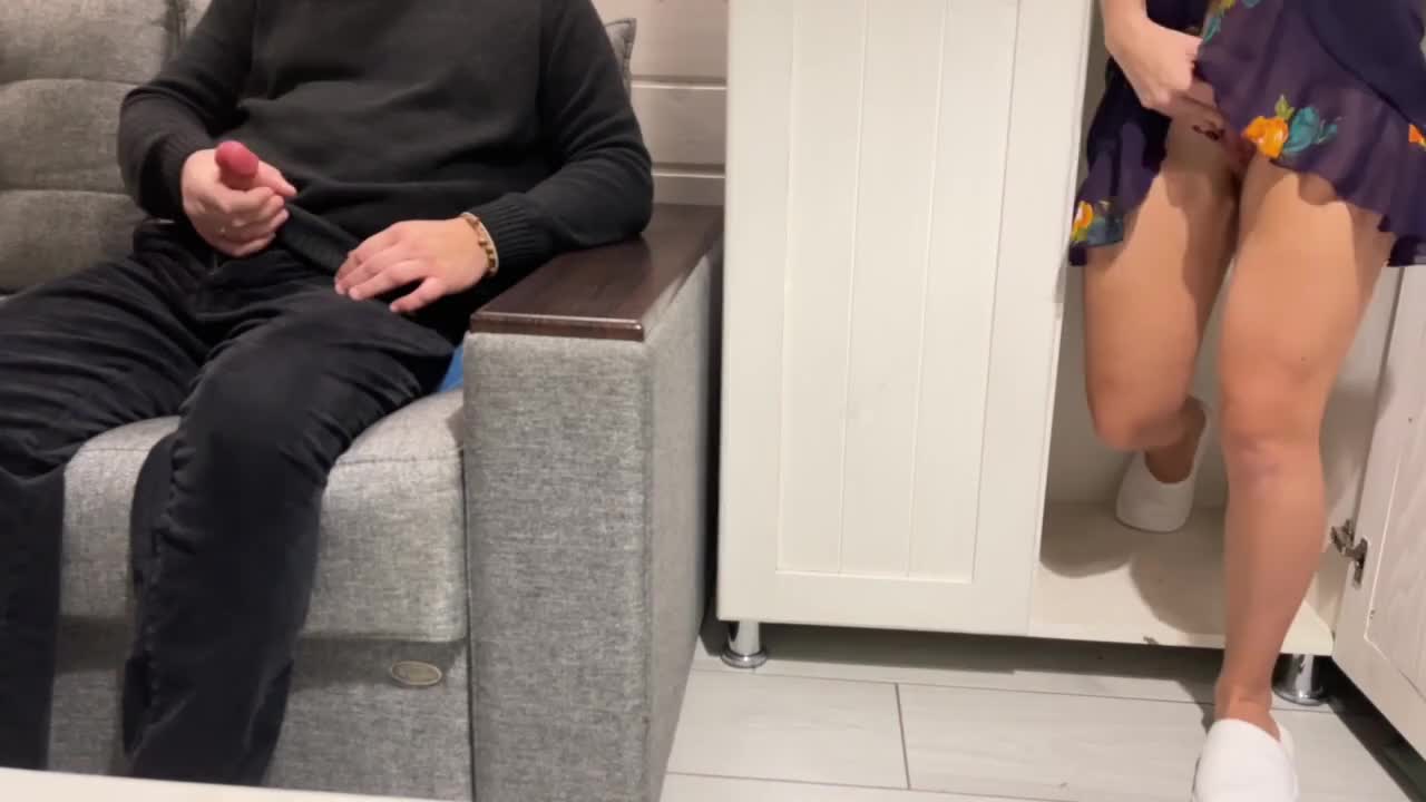 0185 - StepMom Caught StepSon Jerking off and help him to Cum Quick Creampie (ph61dfef70e737f)