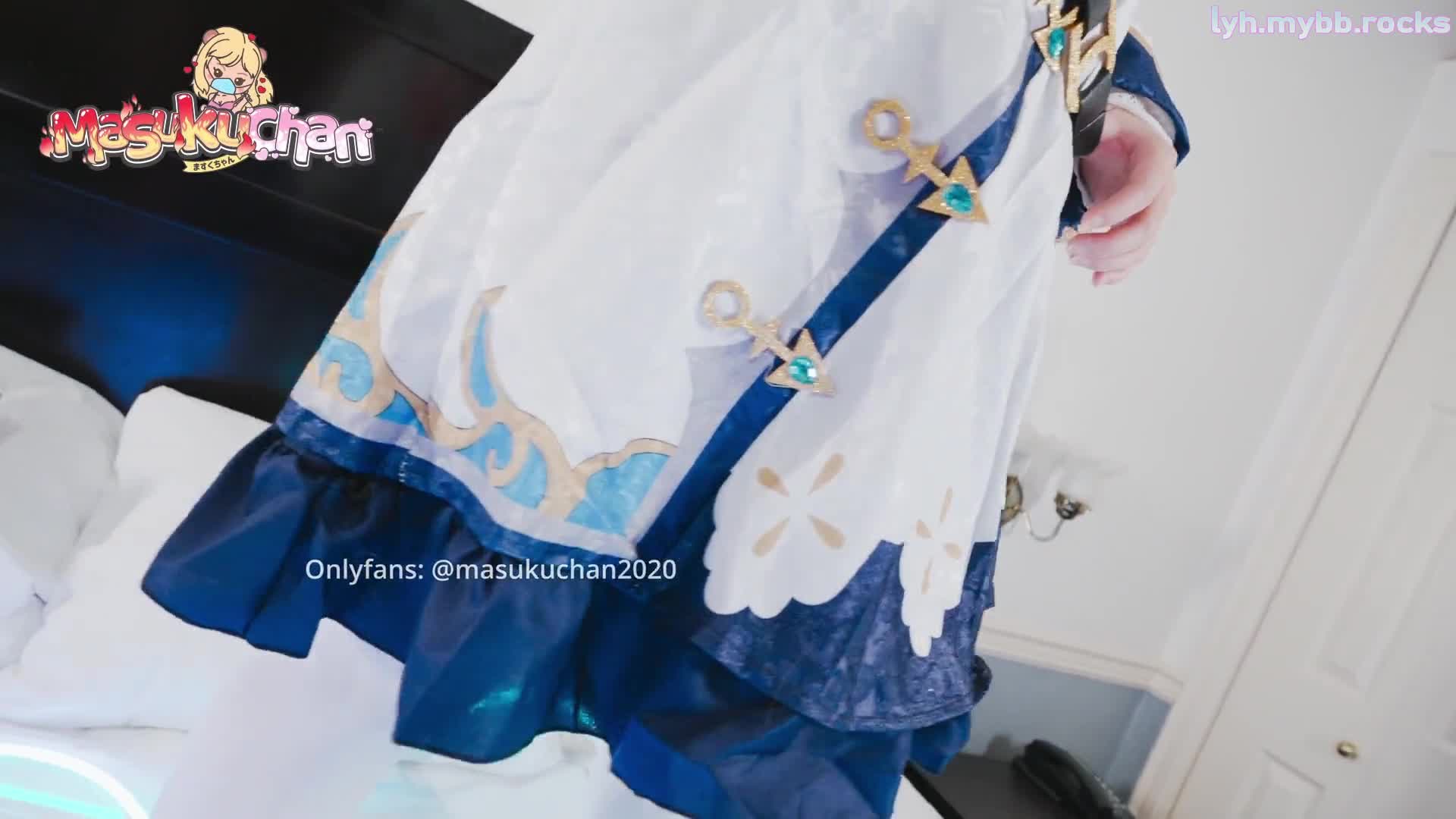 青春活力花季美少女〖MasukuChan〗cos原神芭芭拉咸湿深喉口交和小穴潮吹喷水！从此对性爱成瘾