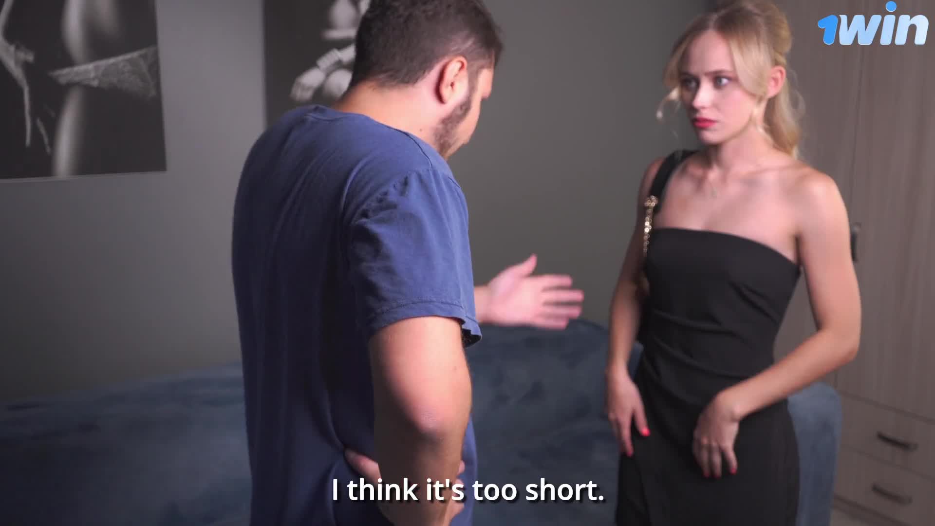 The stepdaughter dresses like a slut, so I spanked her ass and fucked her young pink pussy (64f98fb63b766)