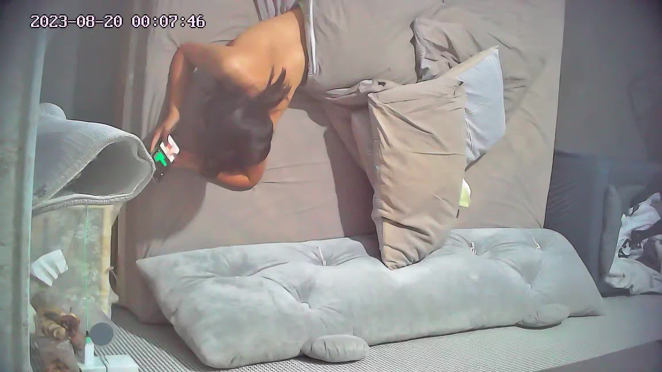 酒店偷拍♦️ 穿了黑丝 叫床的很好听 吃宵夜被灌醉抬至酒店肆意玩弄 【10v】 (7)