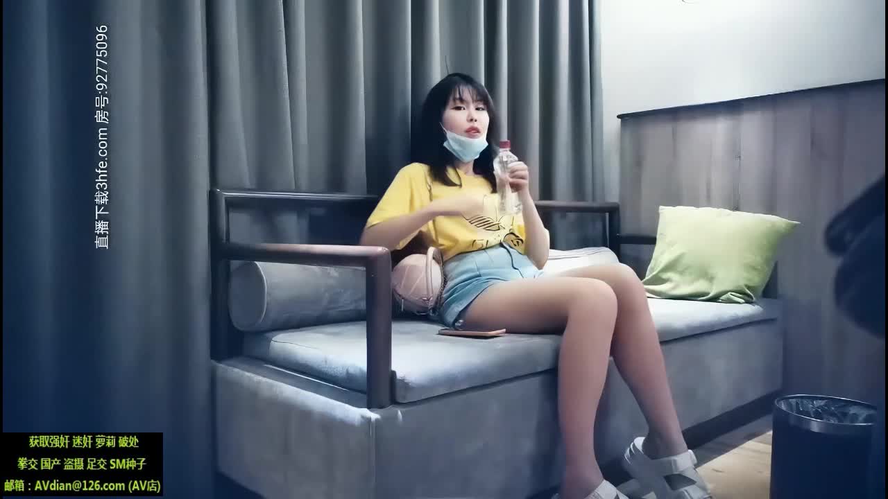 【ai高清2k修复】2020.7.22【9总全国探花】黄衣牛仔短裤妹子，调情舔奶口交上位骑乘猛操呻吟娇喘