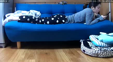 韩国居家摄像头黑客破解偷拍(6)