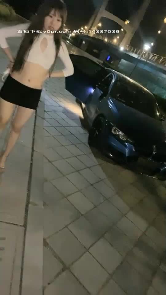 深夜户外露出啪啪，带项圈马路边爬行给主人口交后入爆菊【橙橙小蘿莉】 ，口交足交 乳夹黑绳捆绑【48v】 (25)