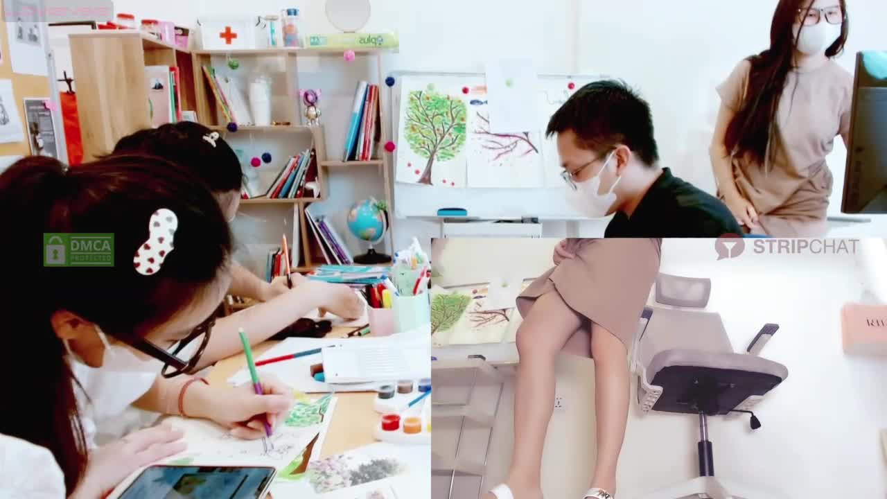 SP站~日本风韵美女教师【Stormy_Class】老师在讲台下面沫油~喷水【99V】 (99)