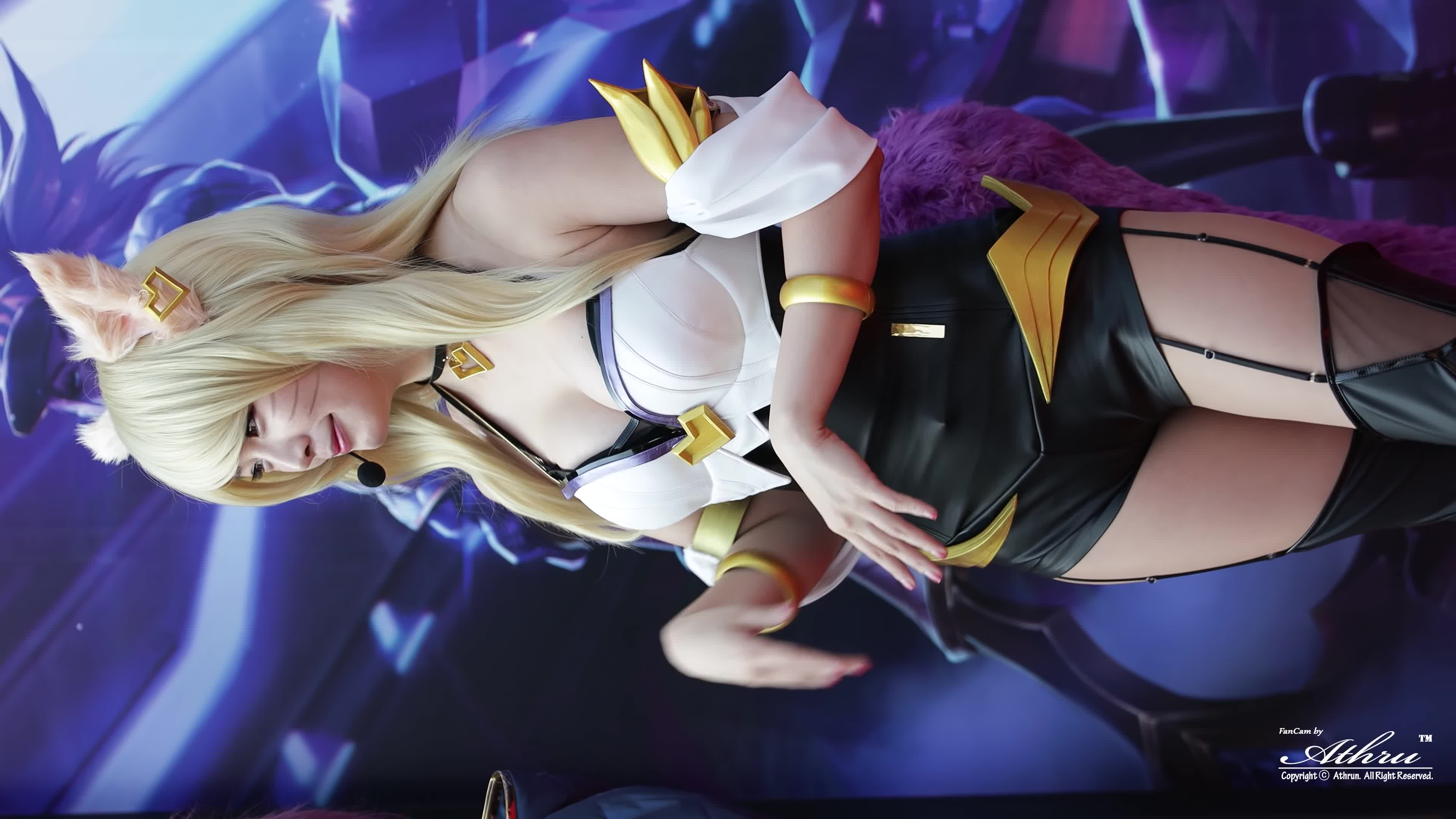 K)2018 LoL 월드 챔피언십(롤드컵 결승)  K_DA 스파이럴캣츠 -도레미 직캠 fancam by Athrun