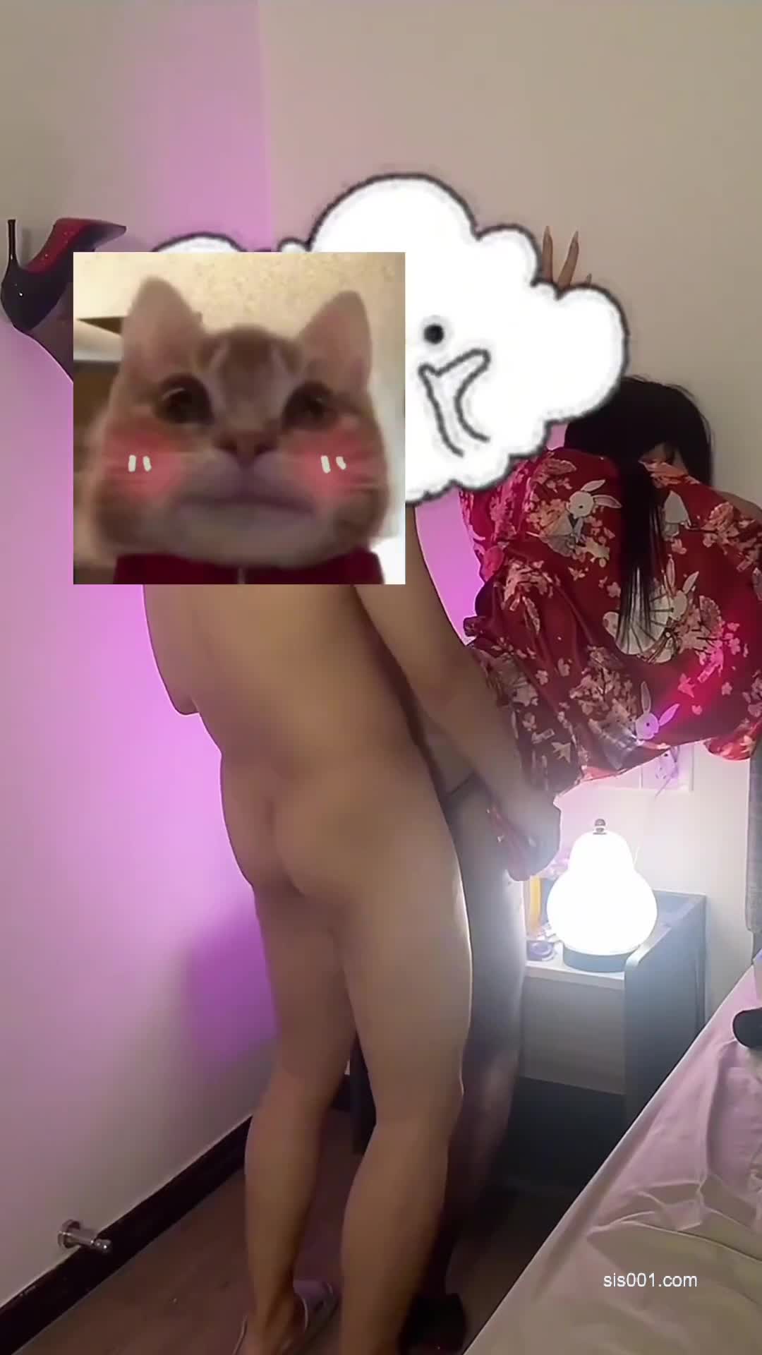 ri.bi-黑丝伪娘TS南宝 老公快点射给我鸡吧好大受不了了 舞蹈生一字马后入被大鸡吧小哥操的求饶 这样的一字马你受到了吗