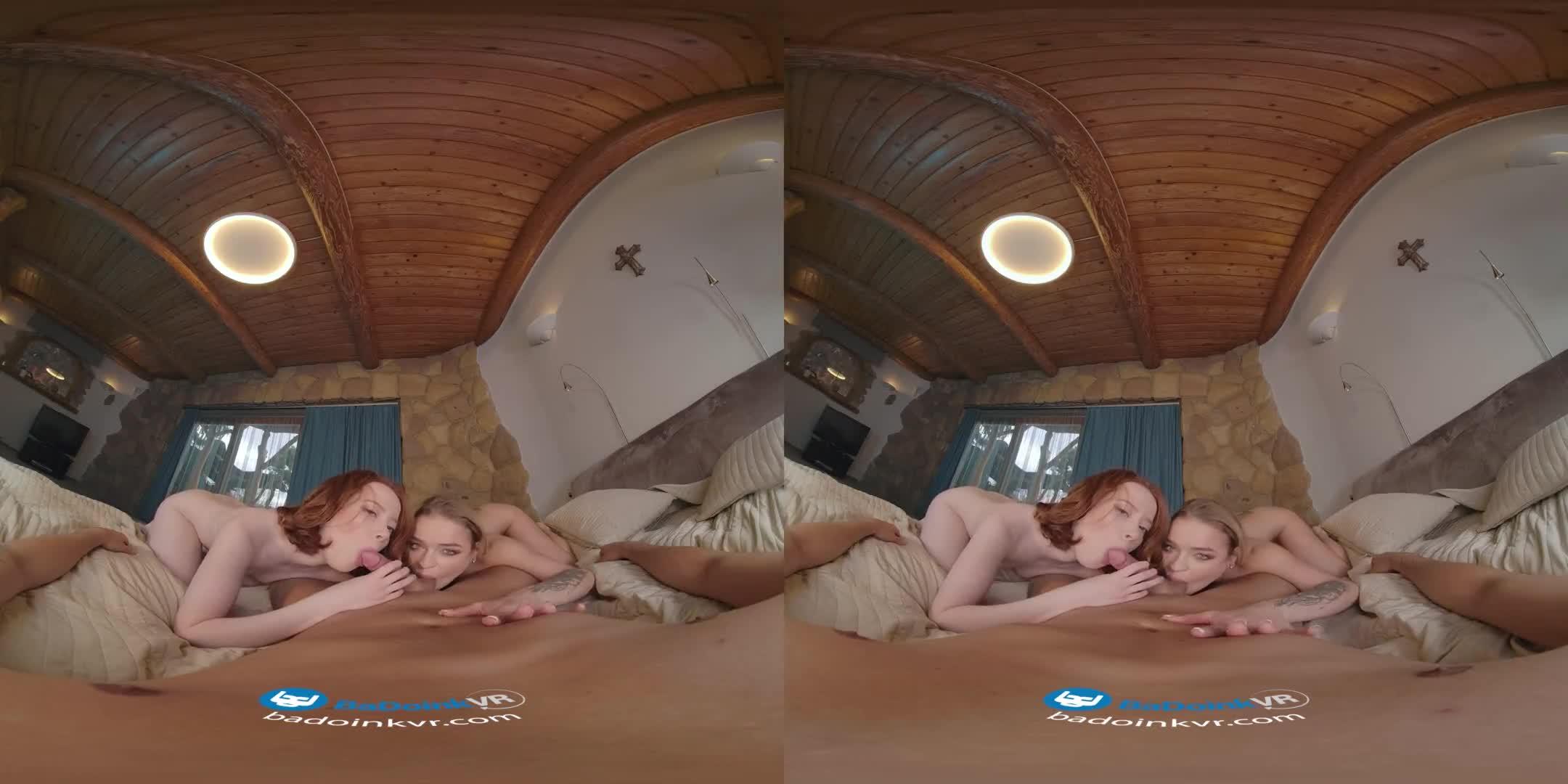 40935291 - Intense Threesome With Petite Teen Lottie Magne and Alexa Flexy VR Porn