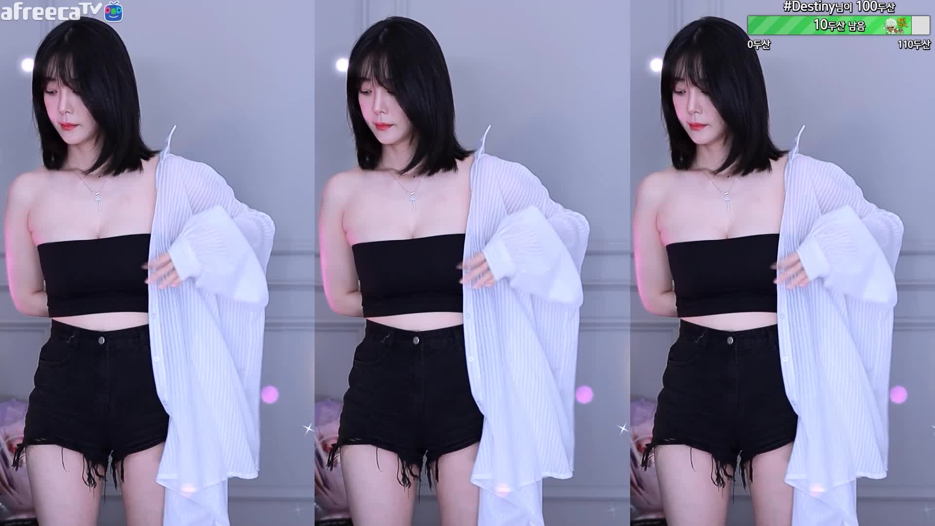 小清晰组合 热舞骚舞#韩国 #热舞 #骚舞 #afreecatv #尹知予 #丽雅 #苏华