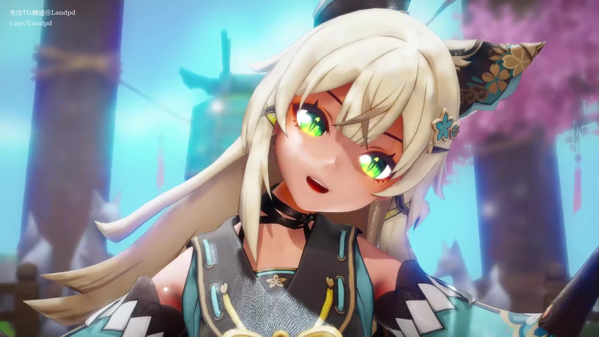 #原神 #000mmd #绮良良 #兽耳娘 #纯舞 #同人作品