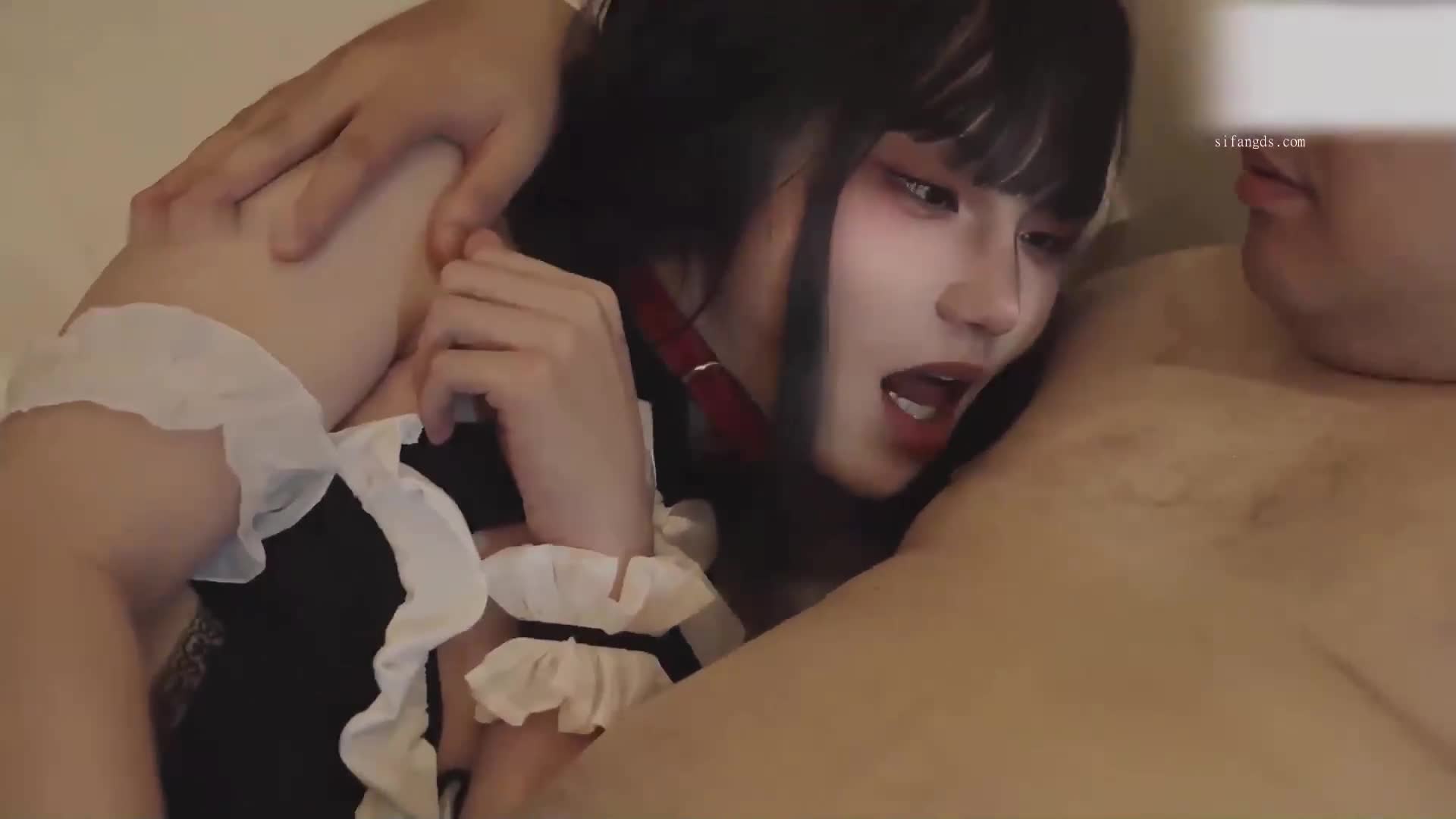 2048.vip-精品推荐 推特极品伪娘『墨墨不是陌陌』 渔网女仆坐骑啪啪射到杯子里当狗奴喝下