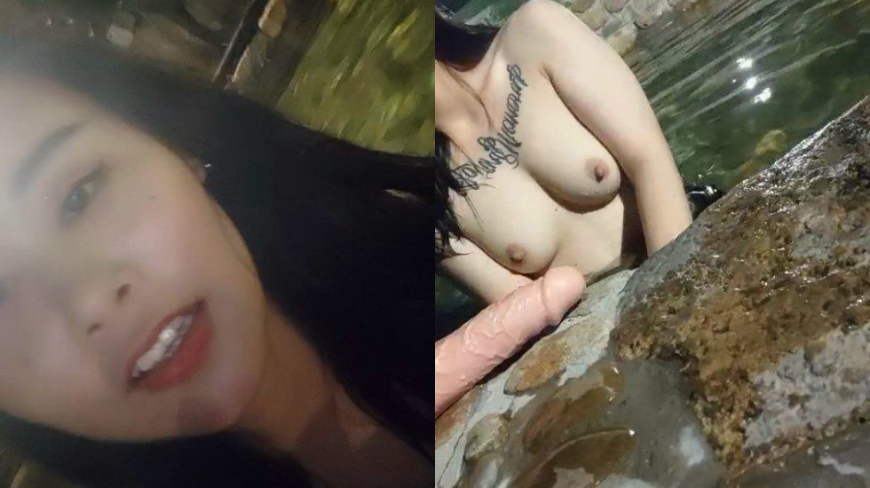 女主播户外泳池假鸡巴坐地上插逼不怕被路人看见