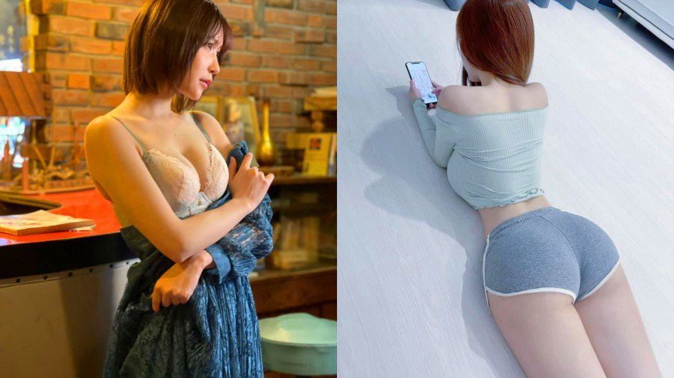 勾引到家里做客性感表妹，直接三言两语拿下